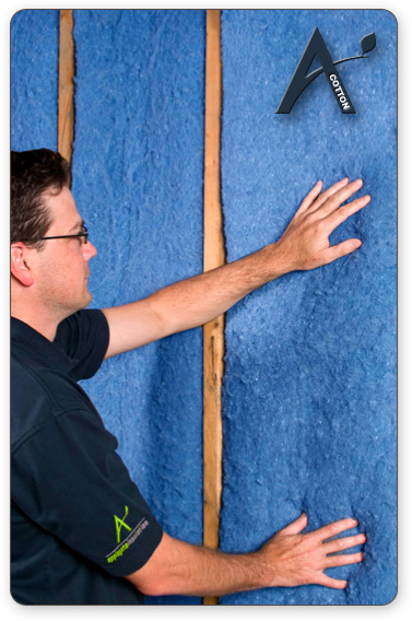 Building Performance Solutions’s new Cotton Blanket Insulation makes going Green easy!